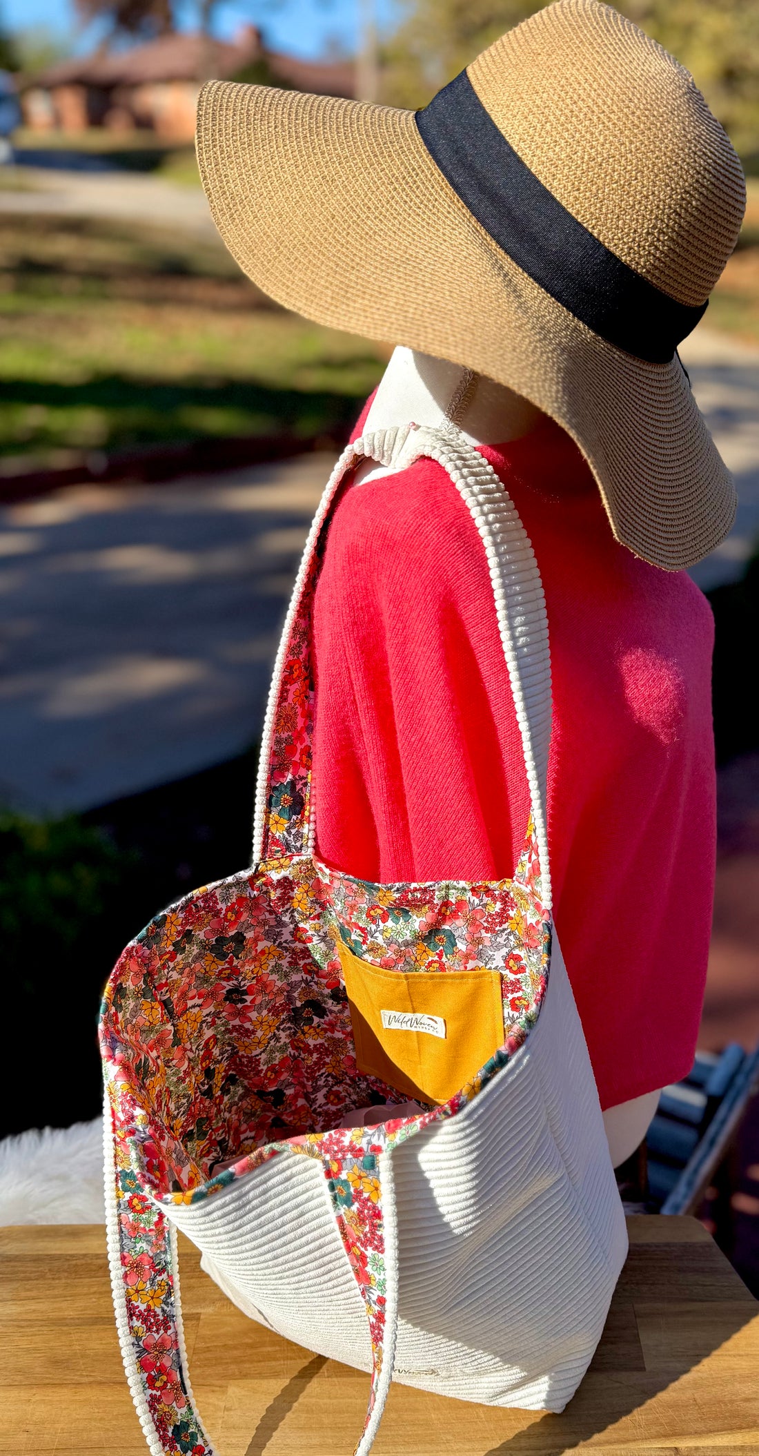 Meredith Tote-Cozy Corduroy Collection