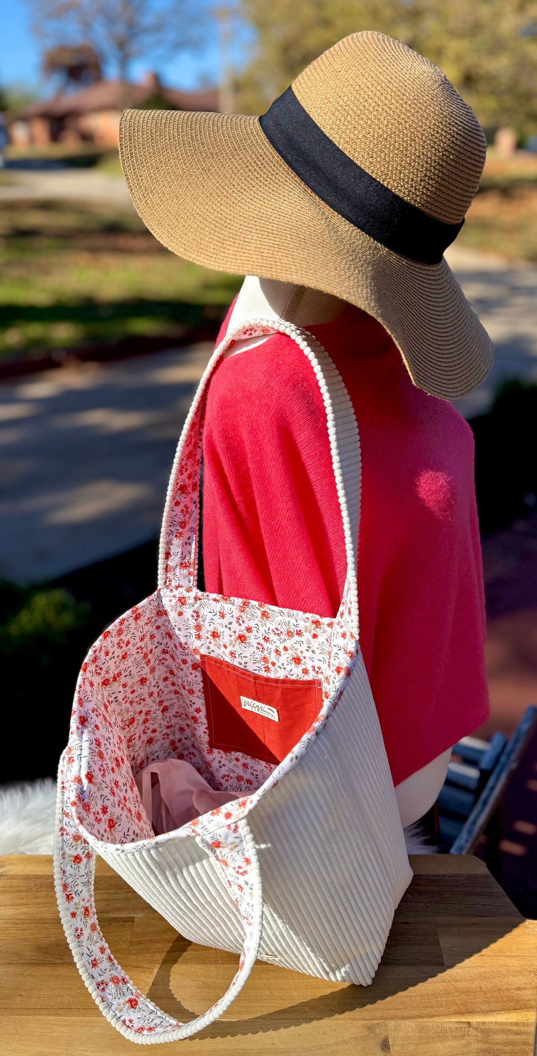 Meredith Tote-Cozy Corduroy Collection