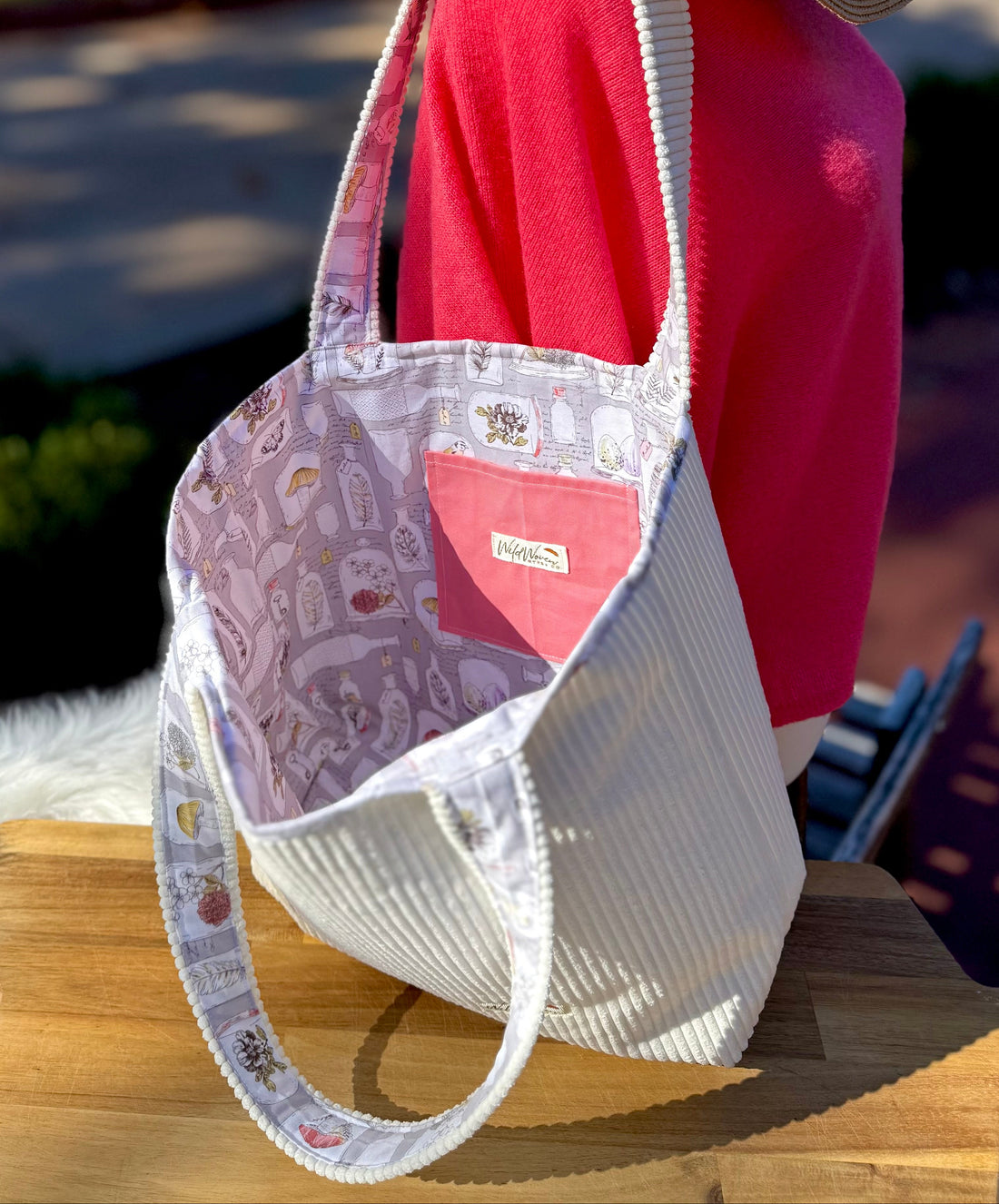 Meredith Tote-Cozy Corduroy Collection